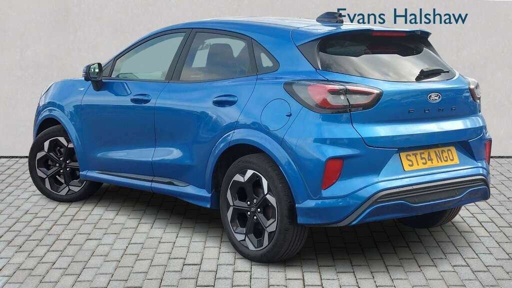 Ford Puma 1.0 Ecoboost Hybrid Mhev St-line X Dct 2024 Blue #2