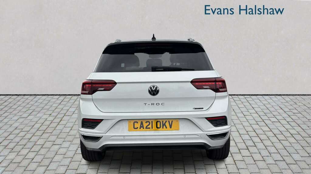 Volkswagen T-Roc 2.0 Tsi 4Motion R-line Dsg 2021 White #4