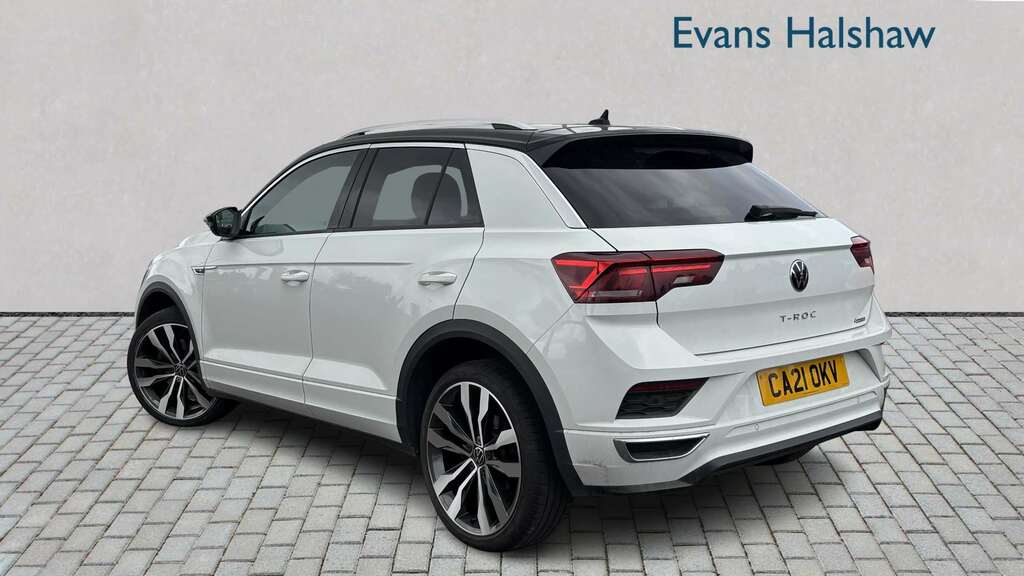 Volkswagen T-Roc 2.0 Tsi 4Motion R-line Dsg 2021 White #2