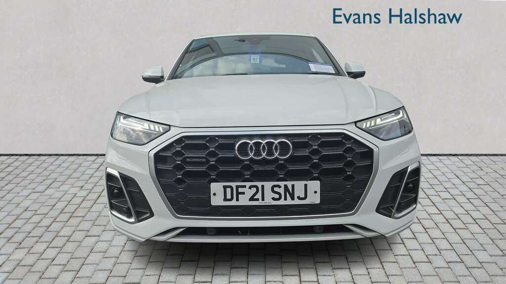 Audi Q5 45 Tfsi Quattro S Line S Tronic 2021 White #4