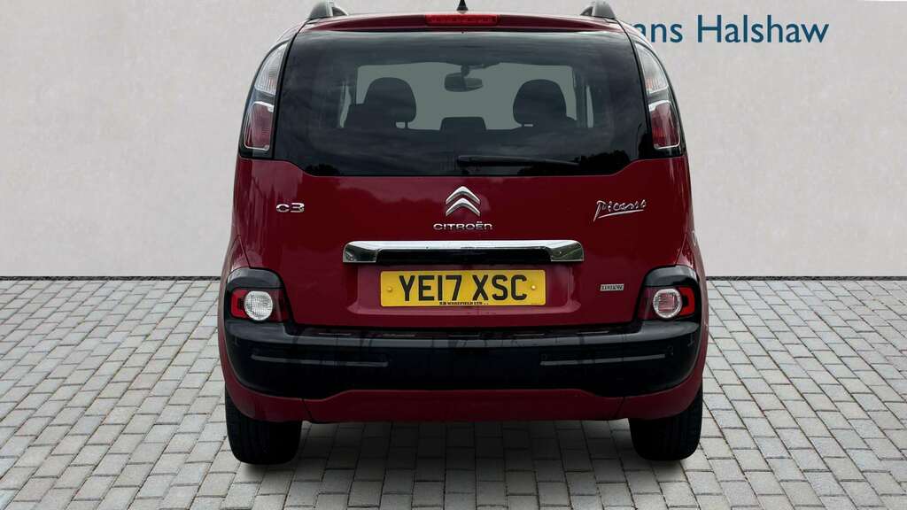 Citroen C3 Picasso 1.6 Bluehdi Edition 2017 Red #4