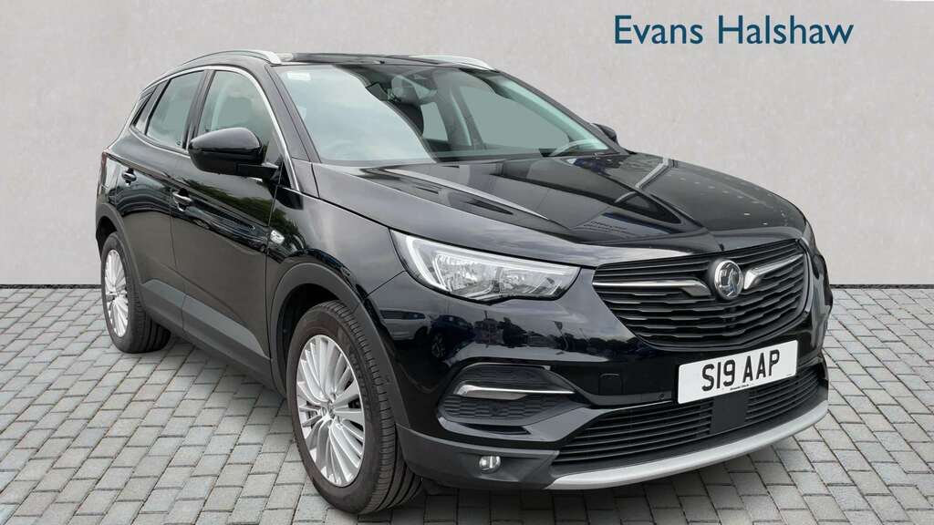 Vauxhall Grandland X 1.5 Turbo D Tech Line Nav 2019 Black