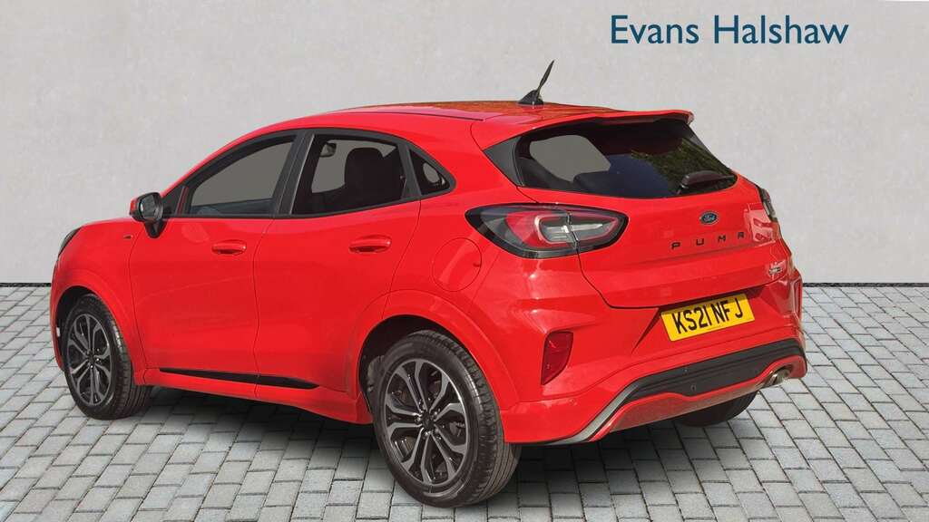 Ford Puma 1.0 Ecoboost Hybrid Mhev 155 St-line 2021 Red #3