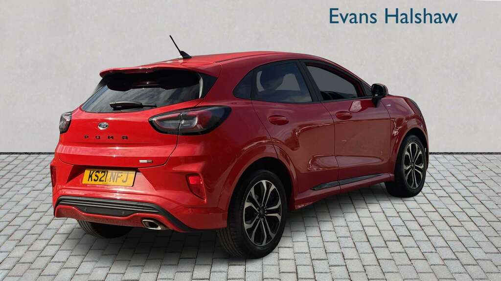 Ford Puma 1.0 Ecoboost Hybrid Mhev 155 St-line 2021 Red #2