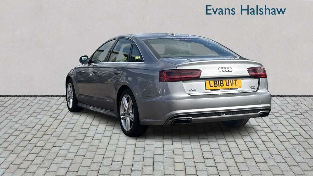 Audi A6 1.8 Tfsi S Line S Tronic Tech Pack 2018 Silver #2
