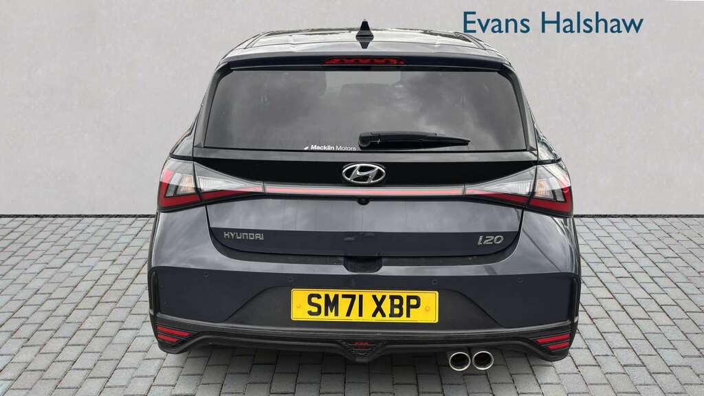 Hyundai I20 1.0T Gdi 48V Mhd 120 N Line Dct 2022 Grey #5