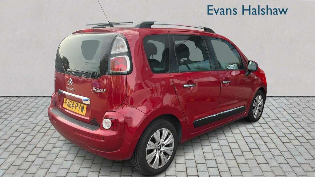 Citroen C3 Picasso 1.6 Hdi 8V Exclusive 2014 Red #3
