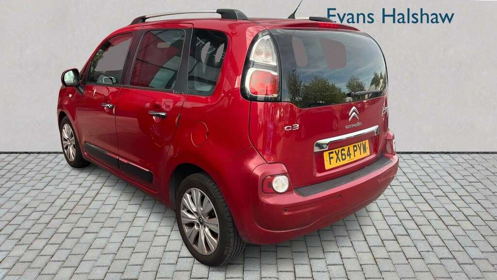 Citroen C3 Picasso 1.6 Hdi 8V Exclusive 2014 Red #4