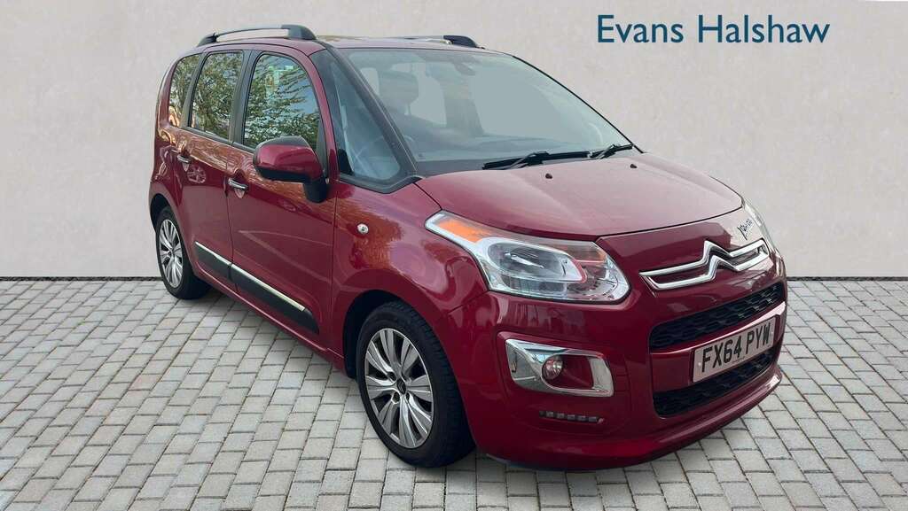 Citroen C3 Picasso 1.6 Hdi 8V Exclusive 2014 Red