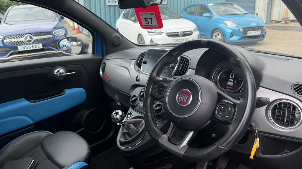 Fiat 500 1.2 S 2016 Blue #5