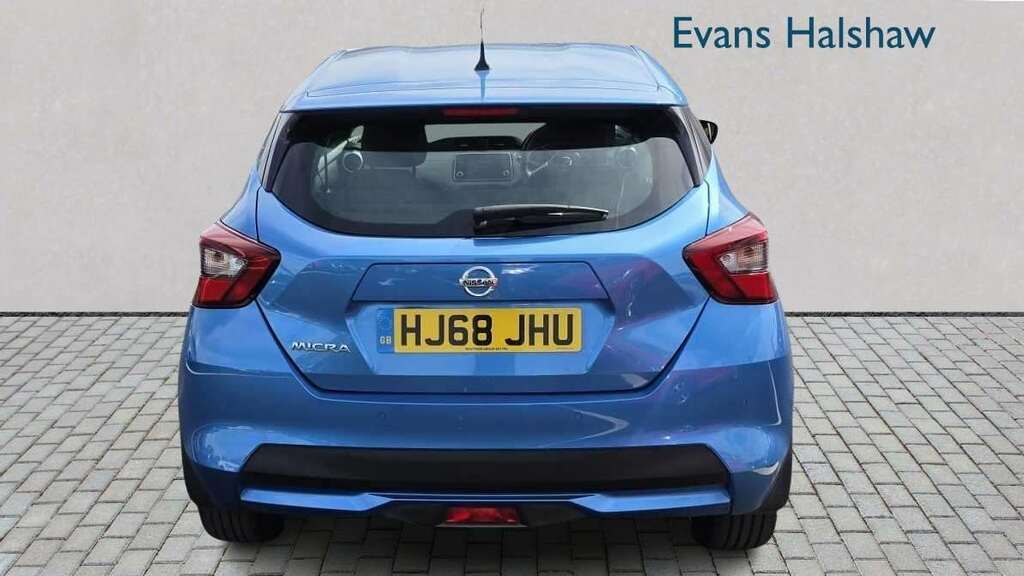 Nissan Micra 0.9 Ig-t Acenta 2018 Blue #4