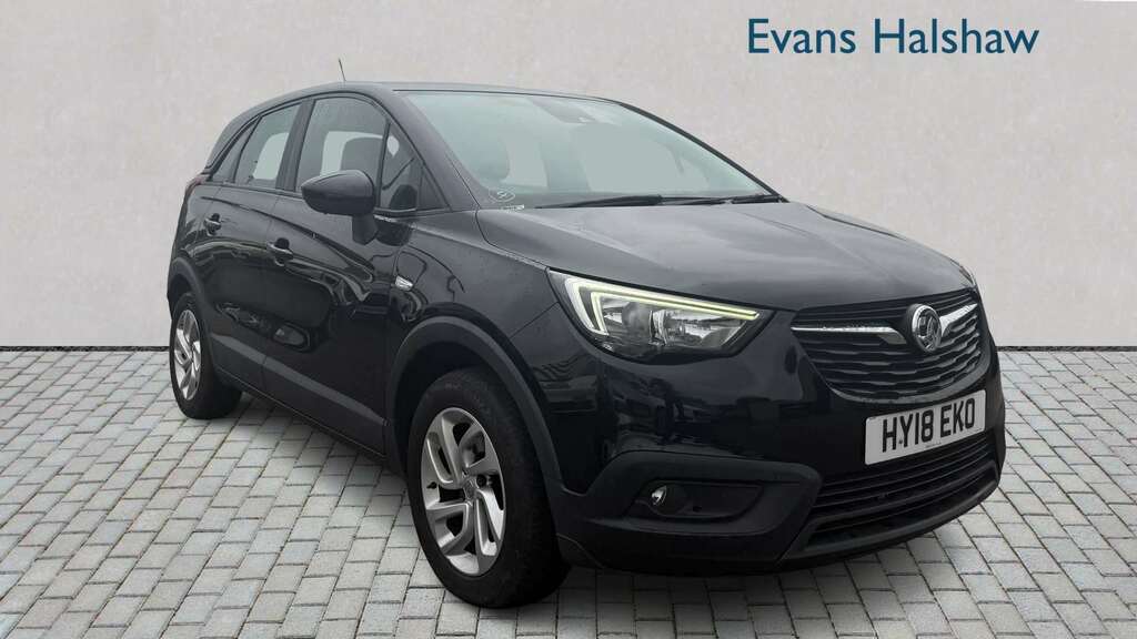 Vauxhall Crossland X 1.2T 110 Se Nav Start Stop 2018 Black