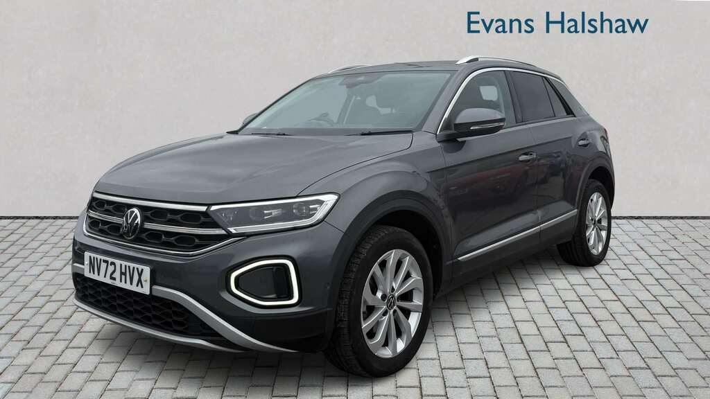 Volkswagen T-Roc 1.0 Tsi Style 2023 Grey #3