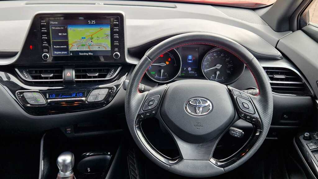 Toyota C-Hr 1.8 Vvt-h Icon Cvt Euro 6 Ss Black #9