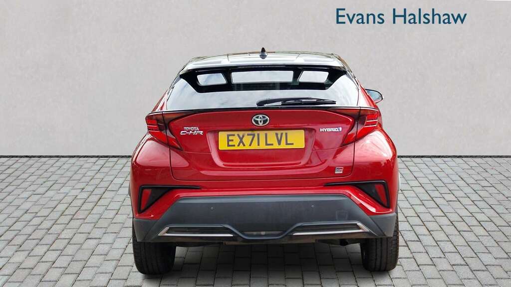 Toyota C-Hr 2.0 Hybrid Gr Sport Cvt 2021 Red #6