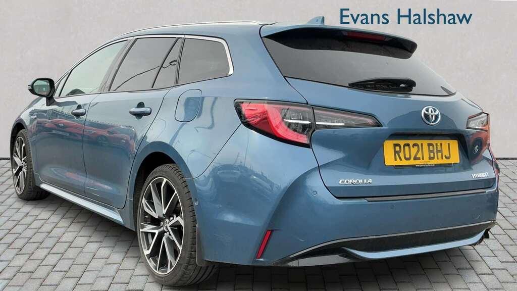 Toyota Corolla 2.0 Vvt-i Hybrid Excel Cvt 2021 Blue #2