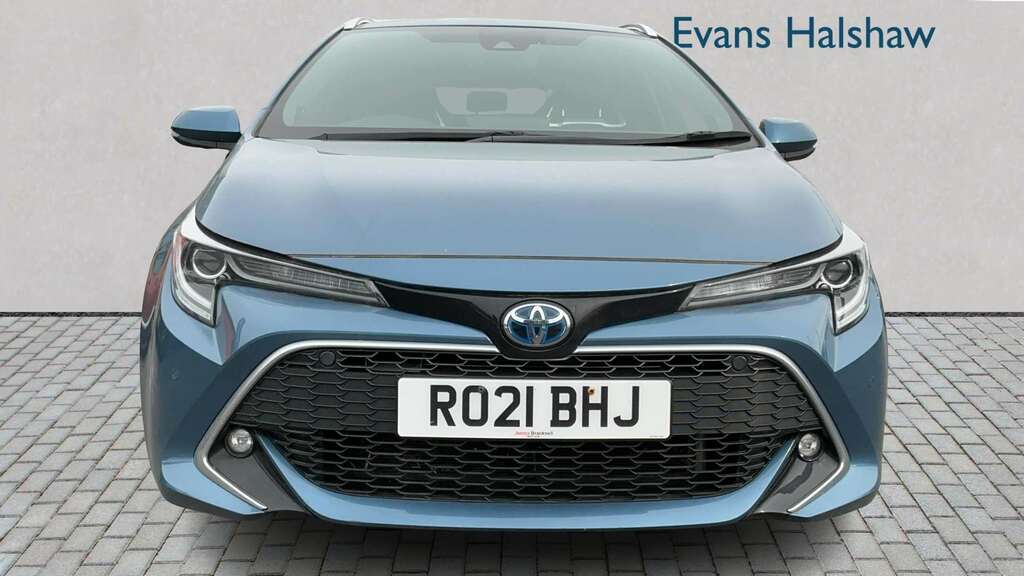 Toyota Corolla 2.0 Vvt-i Hybrid Excel Cvt 2021 Blue #4