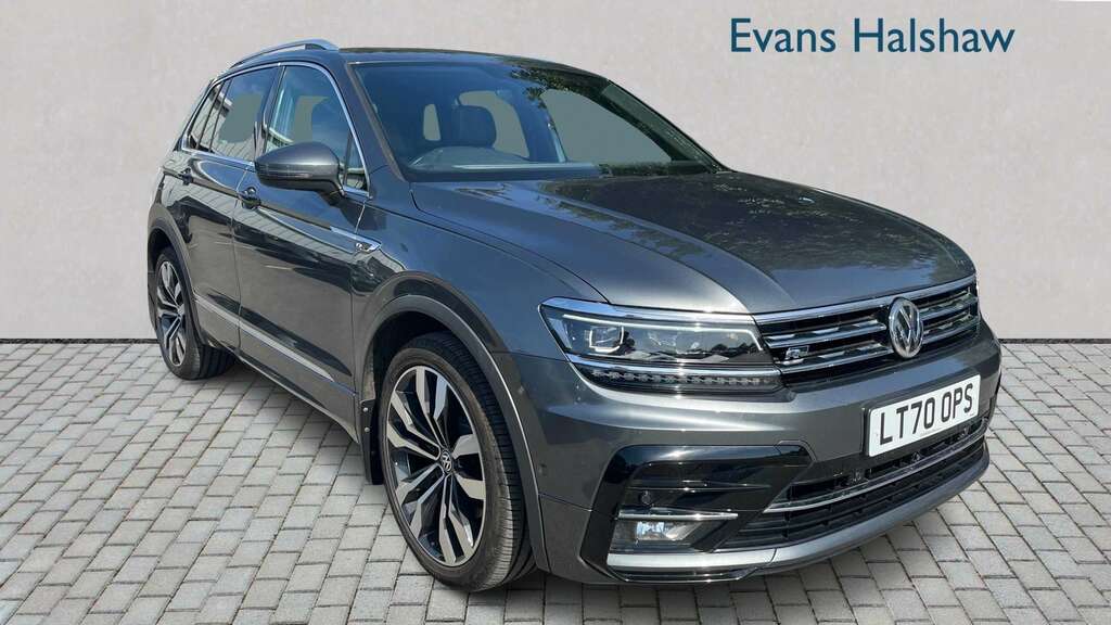 Volkswagen Tiguan Tiguan Mark 2 R-line 1.5 Dsg White #1