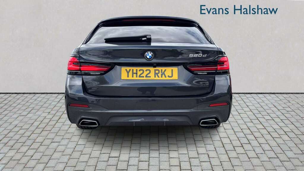 BMW 5 Series 520D Mht M Sport Step 2022 Grey #6