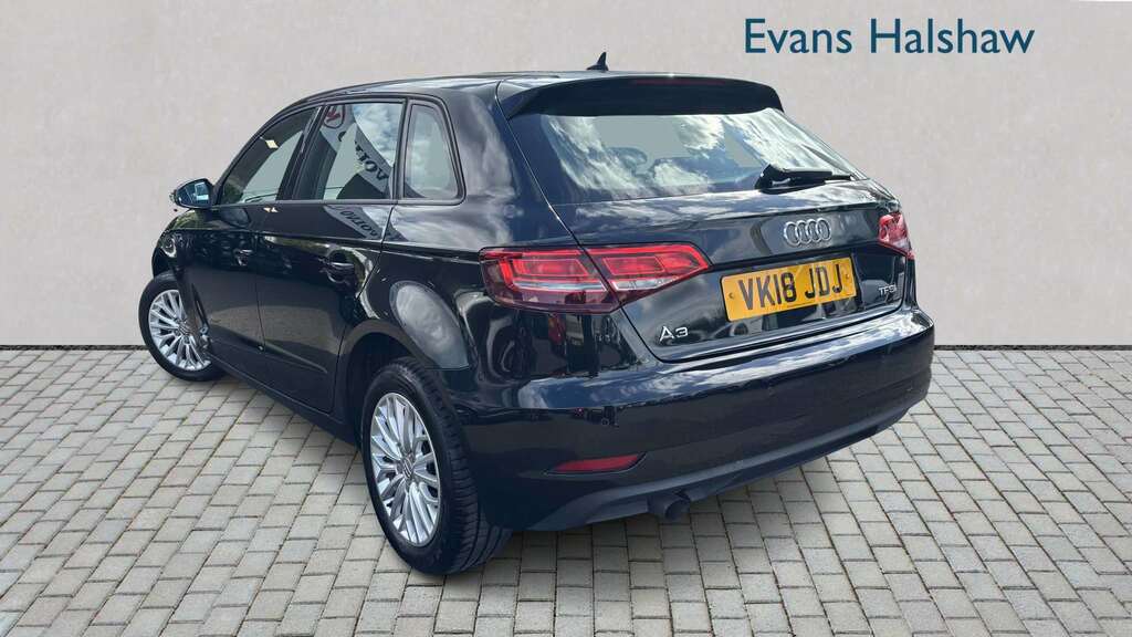 Audi A3 1.0 Tfsi Se Technik 2018 VK18JDJ Black #2