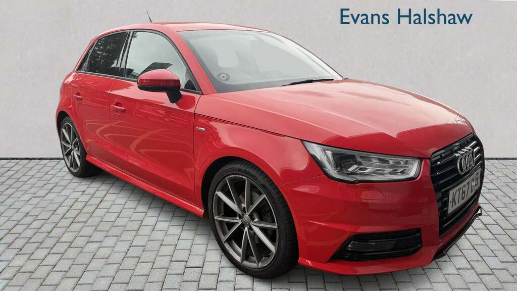 Audi A1 1.4 Tfsi 150 Black Edition Nav 2018 Red