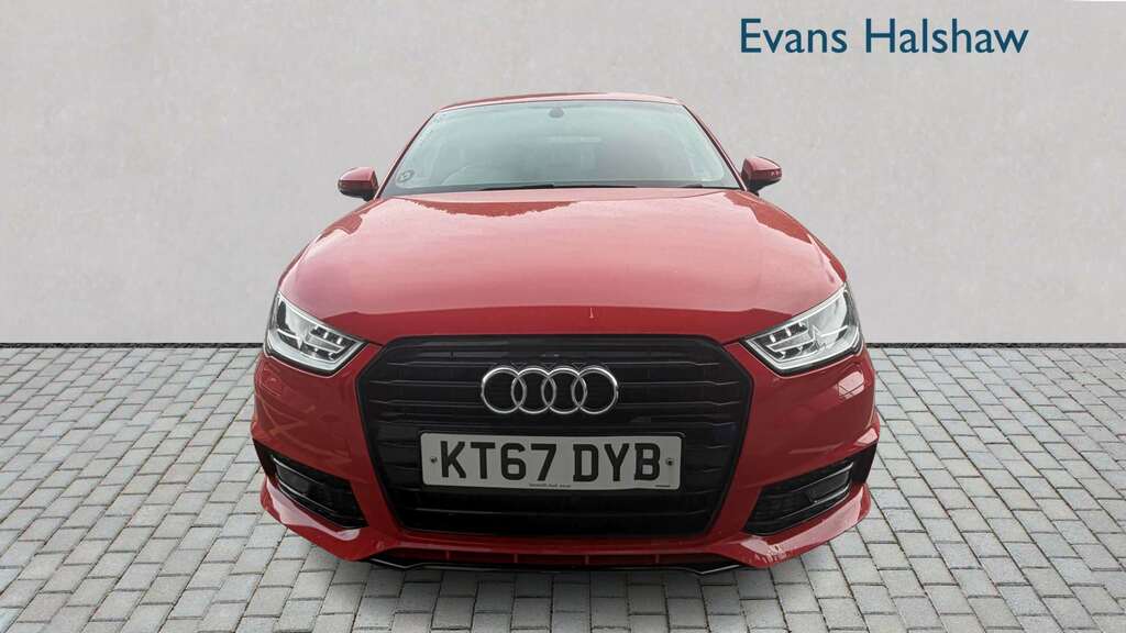 Audi A1 1.4 Tfsi 150 Black Edition Nav 2018 KT67DYB Red #2