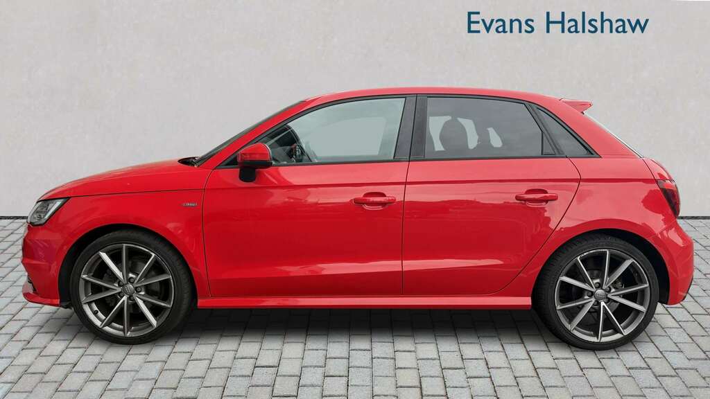 Audi A1 1.4 Tfsi 150 Black Edition Nav 2018 KT67DYB Red #4