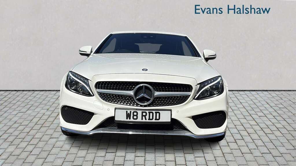 Mercedes-Benz C Class C220d Amg Line Premium Plus 2017 MJ17KPP White #4
