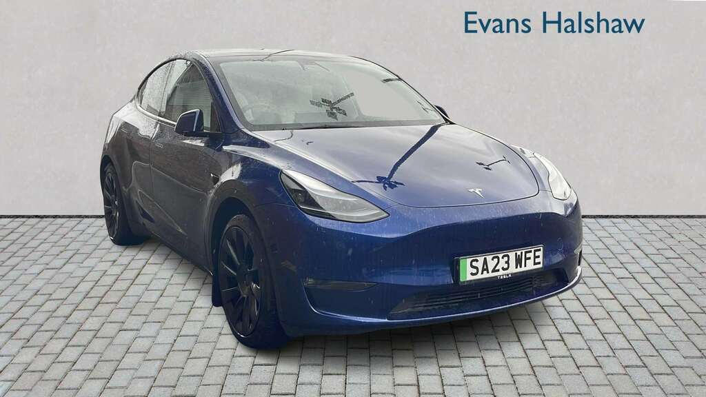 Tesla Model Y Long Range Awd 2023 Blue
