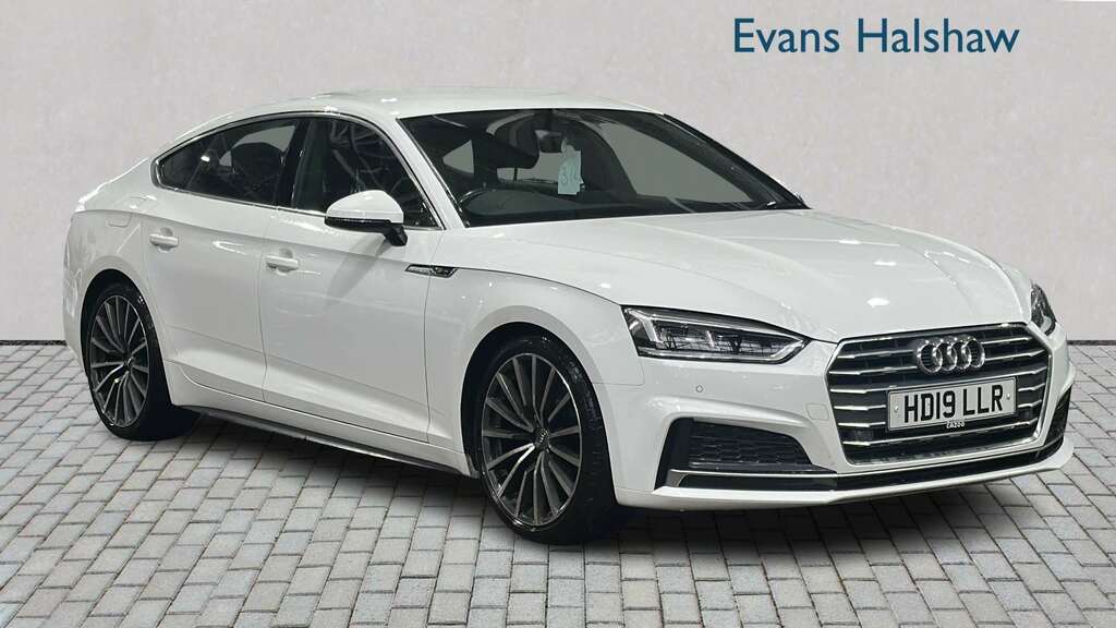 Audi A5 35 Tfsi S Line S Tronic 2019 White