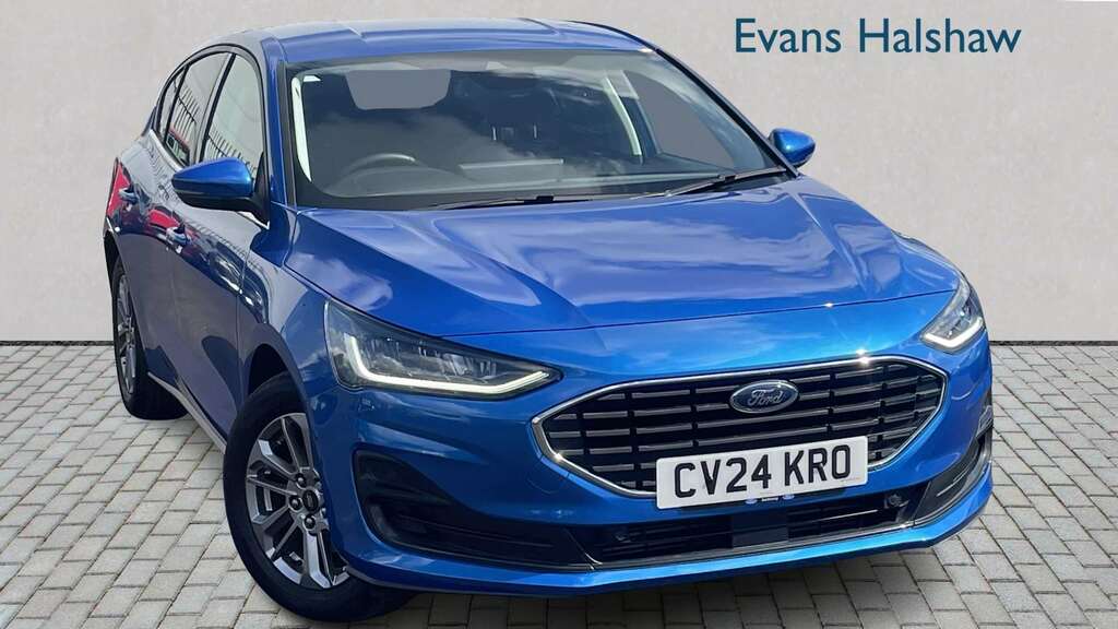 Ford Focus 1.0 Ecoboost Hybrid Mhev 155 Titanium 2024 Blue