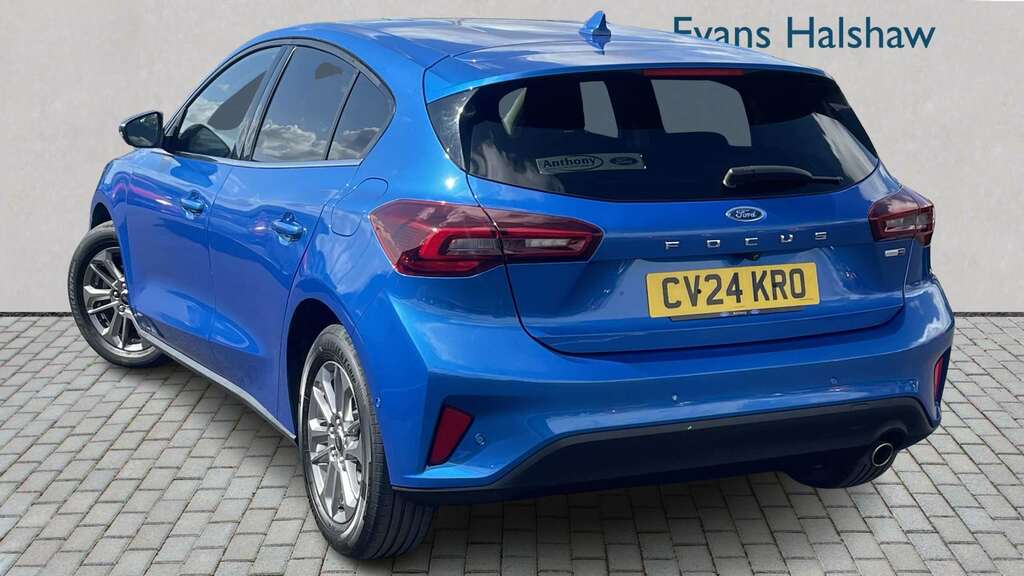 Ford Focus 1.0 Ecoboost Hybrid Mhev 155 Titanium 2024 CV24KRO Blue #2