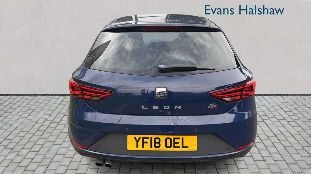 Seat Leon 1.4 Tsi 125 Fr Technology 2018 YF18OEL Blue #5