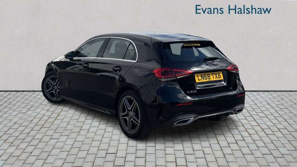 Mercedes-Benz A Class A200 Amg Line Executive 2018 LN68TXB Black #2