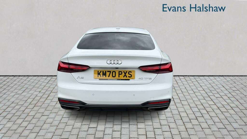 Audi A5 40 Tfsi Edition 1 S Tronic 2020 KM70PXS White #6