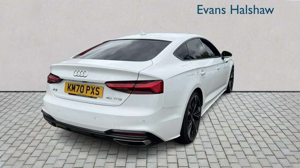 Audi A5 40 Tfsi Edition 1 S Tronic 2020 KM70PXS White #5