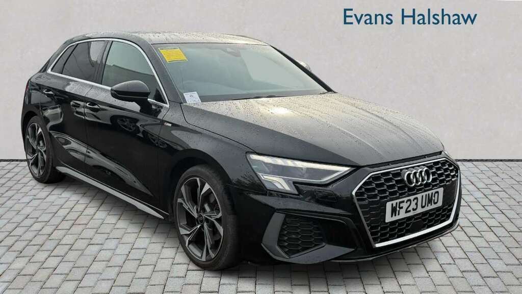 Audi A3 35 Tdi S Line S Tronic 2023 WF23UMO Black