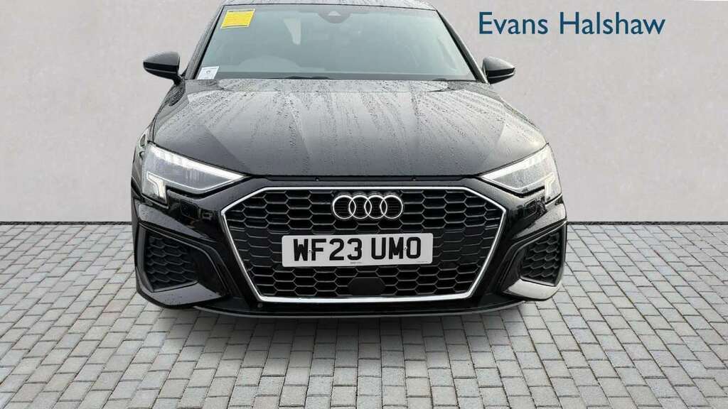 Audi A3 35 Tdi S Line S Tronic 2023 WF23UMO Black #2