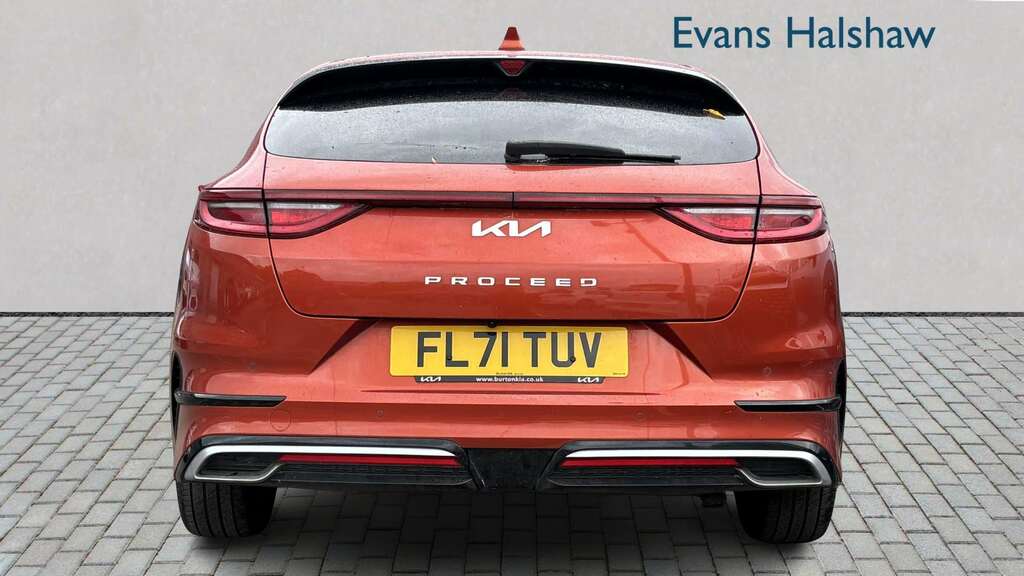 Kia Proceed 1.5T Gdi Isg Gt-line 2021 FL71TUV Orange #5