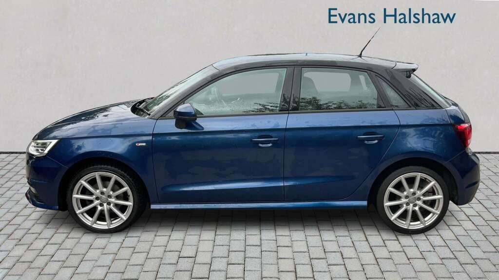 Audi A1 1.4 Tfsi S Line S Tronic 2017 EU17JYL Blue #3