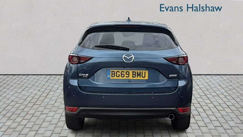 Mazda CX-5 2.2D 184 Sport Nav Awd 2019 White #3