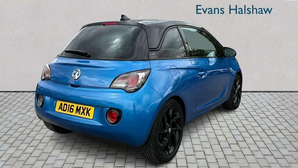 Vauxhall Adam 1.2I Energised 2016 AD16MXK Blue #6