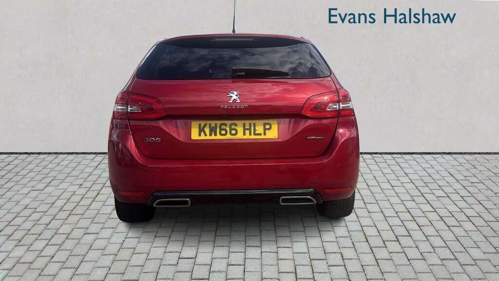 Peugeot 308 1.2 Puretech 130 Gt Line 2017 Red #4