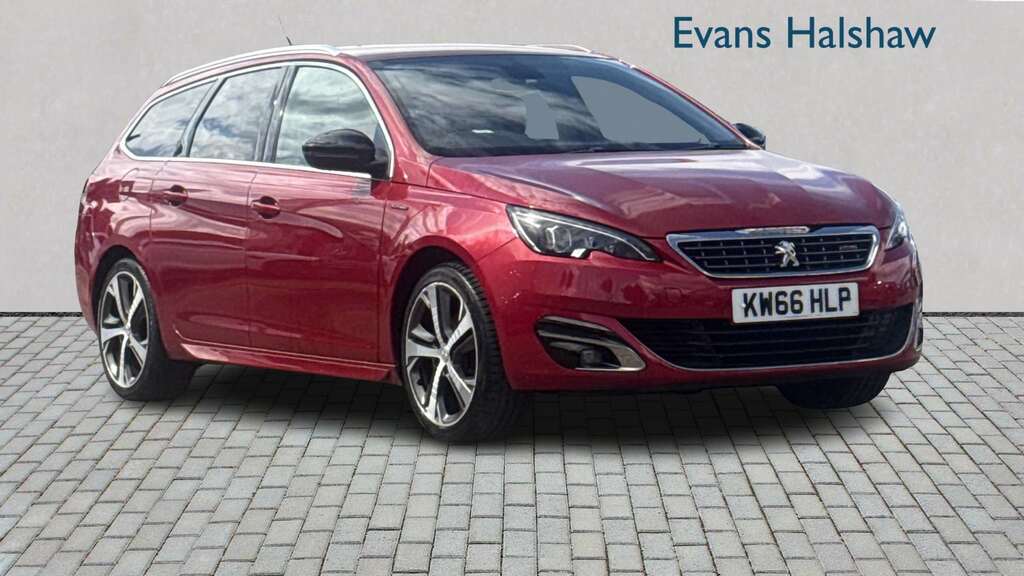 Peugeot 308 1.2 Puretech 130 Gt Line 2017 Red