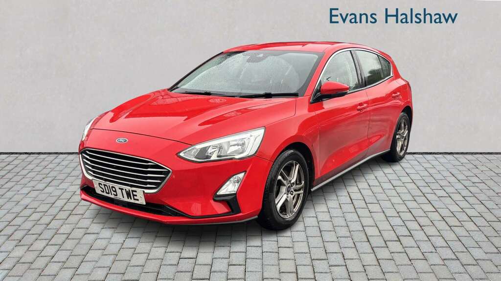 Ford Focus 1.0 Ecoboost 125 Zetec 2019 SD19TWE Red #3