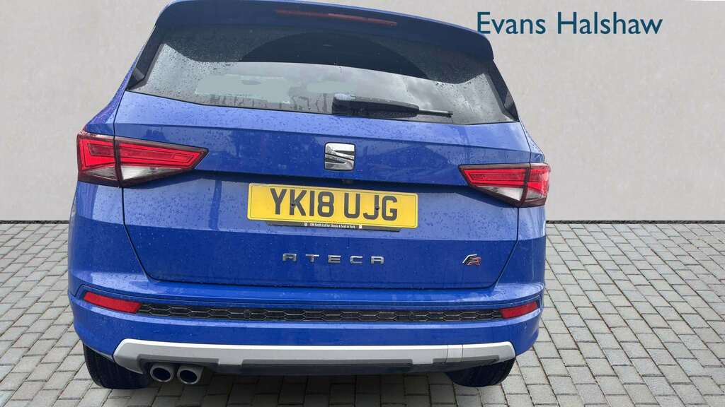 Seat Ateca 1.4 Ecotsi Fr 2018 YK18UJG Blue #3