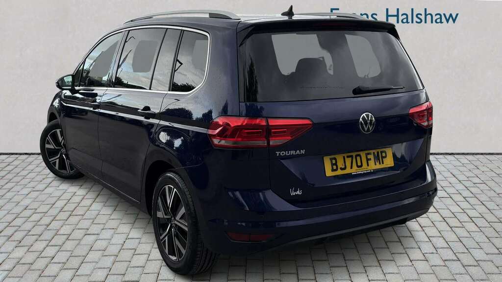 Volkswagen Touran 1.5 Tsi Evo Sel Dsg 2020 BJ70FMP Blue #2