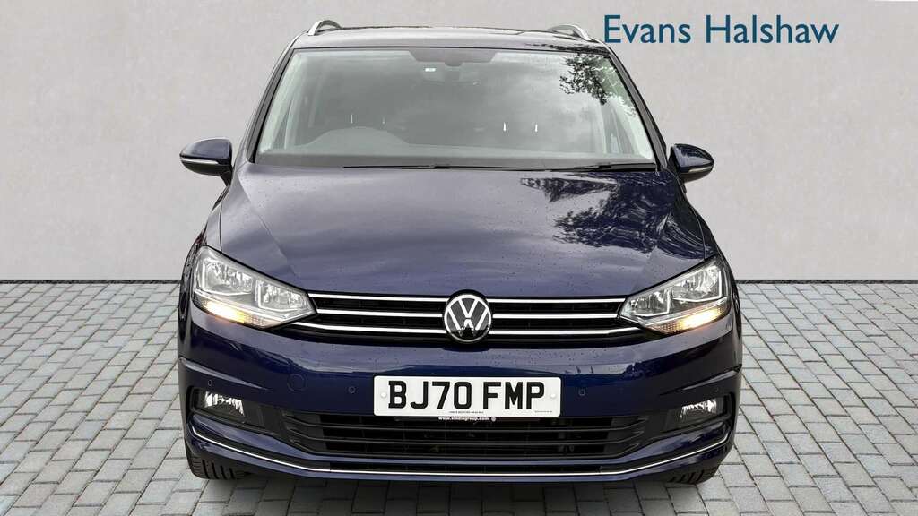 Volkswagen Touran 1.5 Tsi Evo Sel Dsg 2020 BJ70FMP Blue #4