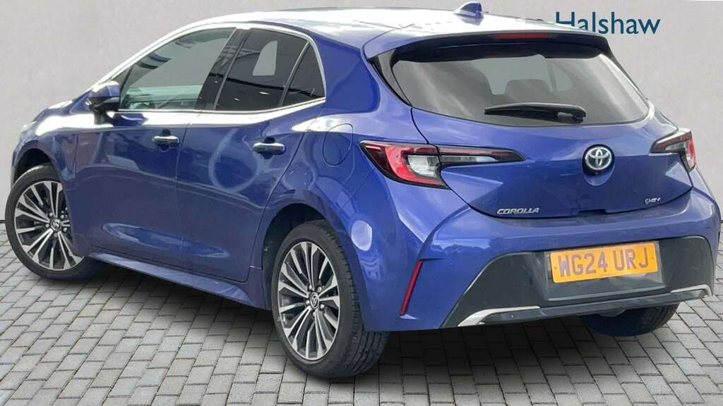 Toyota Corolla 1.8 Hybrid Design Cvt 2024 Blue #2