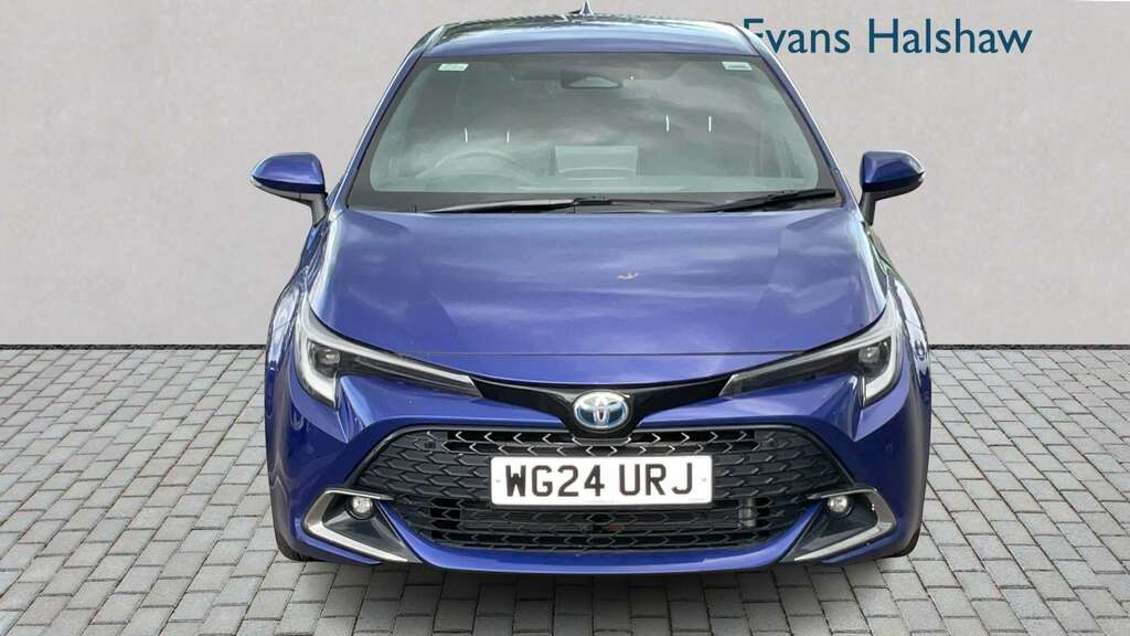 Toyota Corolla 1.8 Hybrid Design Cvt 2024 Blue #4